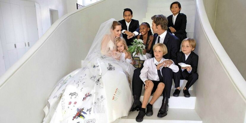 Angelina e brad