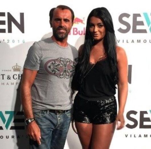 José Pereira e Alexandra Ferreira no Seven, onde se conheceram no verão de 2016.