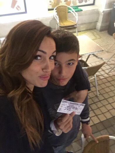 Liliana com Miguel Ângelo