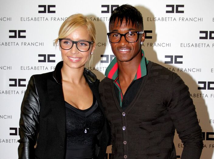 Luciana Abreu com o ex-marido, Yannick Djaló