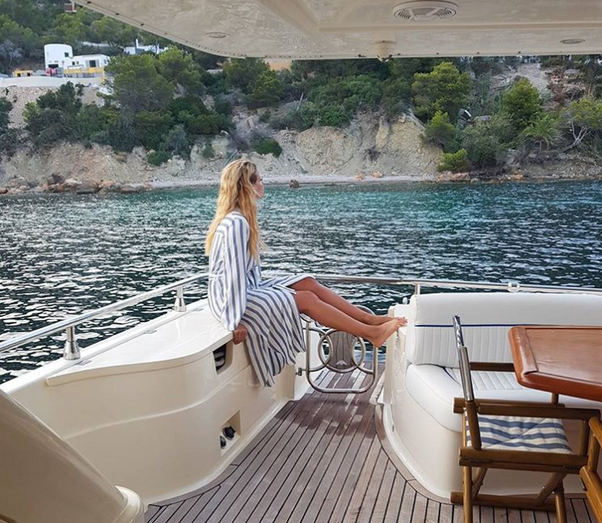 Cristina Ferreira de férias em Ibiza