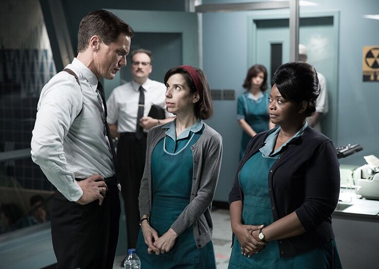 1. Shape of Water – O filme conta com a participação de Sally Hawkins, Octavia Spencer e Michael Shannon.