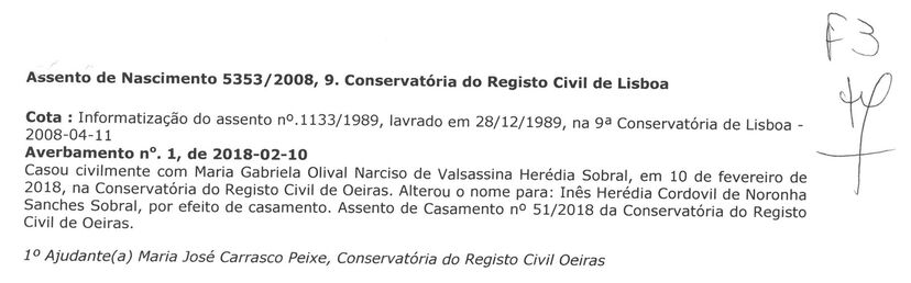 Gabriela Sobral e Inês Herédia felizes após casamento secreto