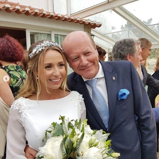 Primeiras imagens: Sofia Arruda faz casamento à porta fechada em quinta na Ericeira 