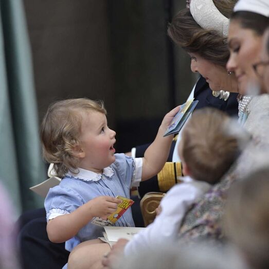 Batizado da princesa Adrienne da Suécia