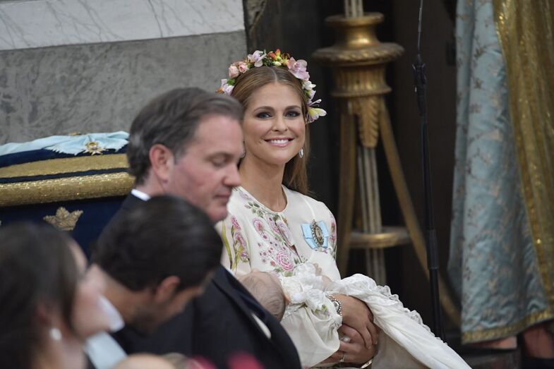 Batizado da princesa Adrienne da Suécia