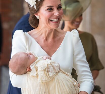 As primeiras imagens do batizado do príncipe Louis