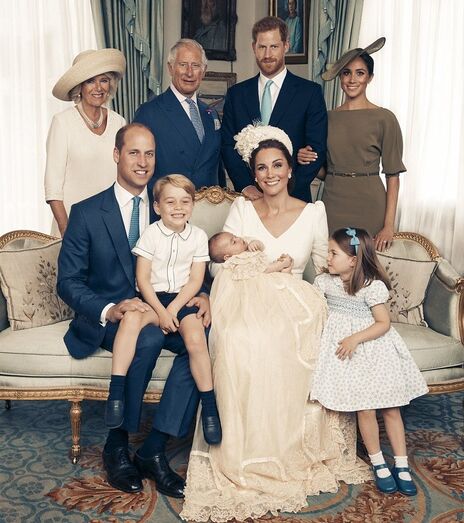 As fotos oficiais do batizado do príncipe Louis