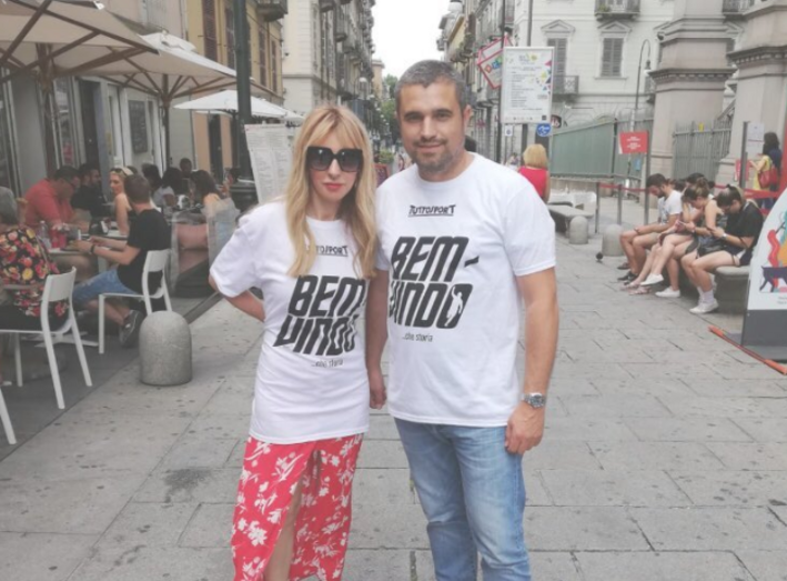 Judite Sousa já está em Itália com Cristiano Ronaldo