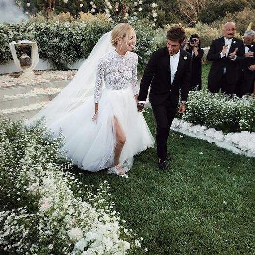 As imagens mais bonitas do "casamento real de Itália" 