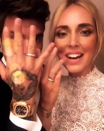 As imagens mais bonitas do "casamento real de Itália" 