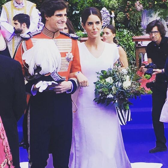 A cerimónia que está a parar Espanha. Casou o neto da duquesa de Alba 