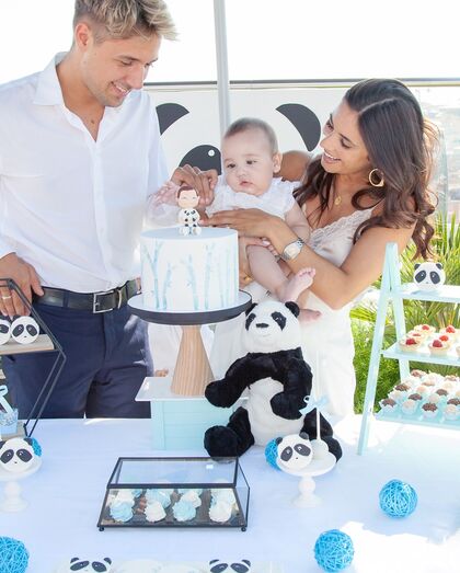 O batizado de mateus, filho de Mia Rose e Miguel Cristovinho