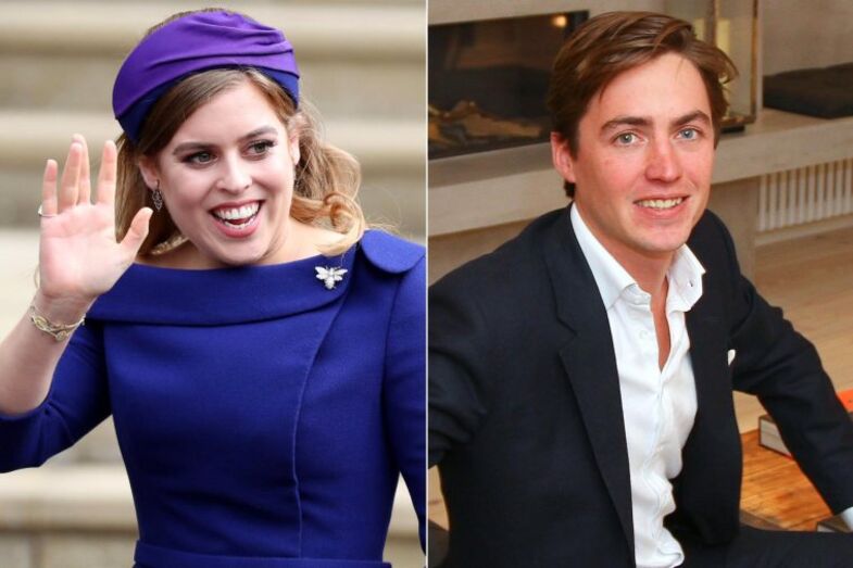 Princesa Beatrice e Edo Mapelli Mozzi
