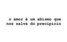 O amor é...
