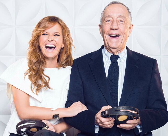 Cristina Ferreira e Marcelo Rebelo de Sousa