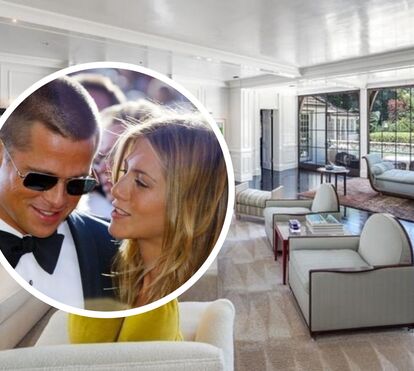 A casa de Brad Pitt e Jennifer Aniston pode ser sua por 44 milhões de euros