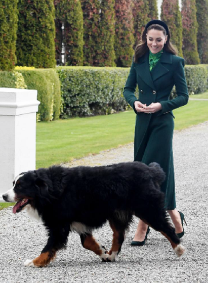 Kate Middleton rouba todos os olhares ao chegar na Irlanda