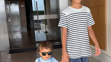 Orgulhoso, namorado de Rita Pereira mostra os dois filhos